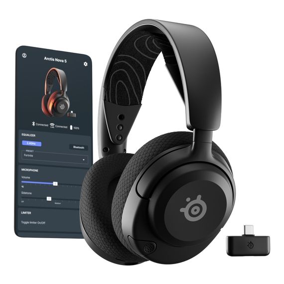 Навушники SteelSeries Arctis Nova 5 MultiPlatform Black (61670) | Зображення 5