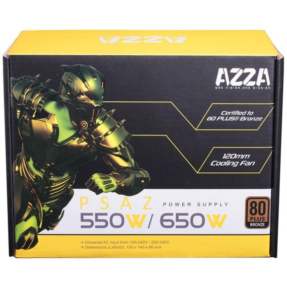 Блок живлення Azza 650W (PSAZ-650W) | Зображення 3