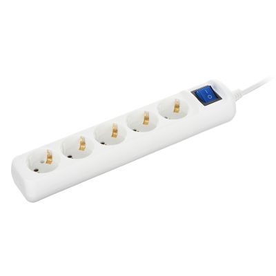 Мережевий фільтр живлення 2E 5xSchuko, 3м (2E-U05ESM3) | Зображення 2