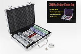 Настільна гра Покер M 2779, 200 фішок