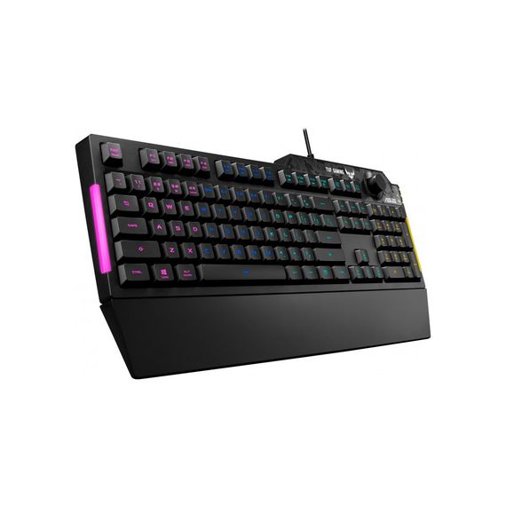 Клавіатура ASUS TUF Gaming K1 USB UA Black (90MP01X0-BKMA00) | Зображення 3