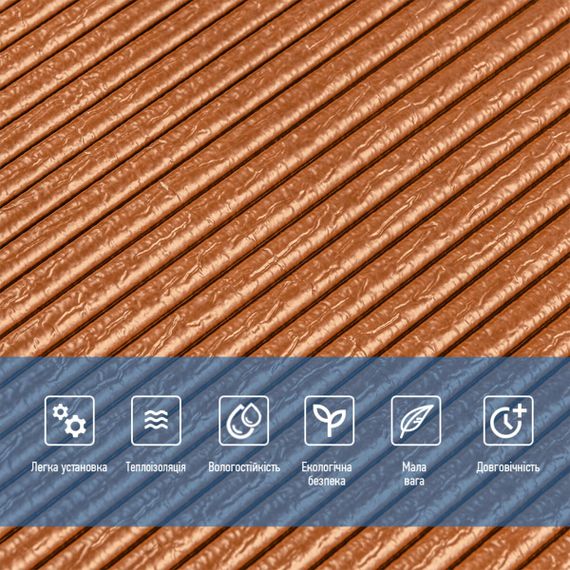 Панель 3D Bronze 700*700*4mm (D) SW-00001955 | Зображення 3