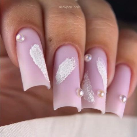 Гель для нарощення нігтів Valeri Builder Gel №14 (легкий ліловий) 15мл | Зображення 1