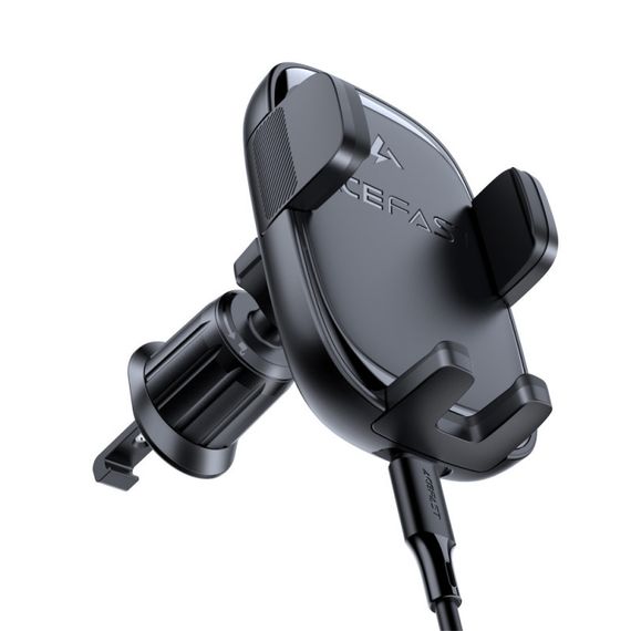 Автотримач з БЗП Acefast D48 Air Vent 15W Black | Зображення 2