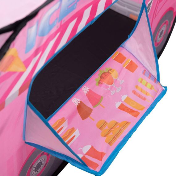 Дитячий ігровий намет «Фургон з морозивом» 110×70×66 см намет для дівчинки Рожевий HP-S-5NDP | Зображення 7
