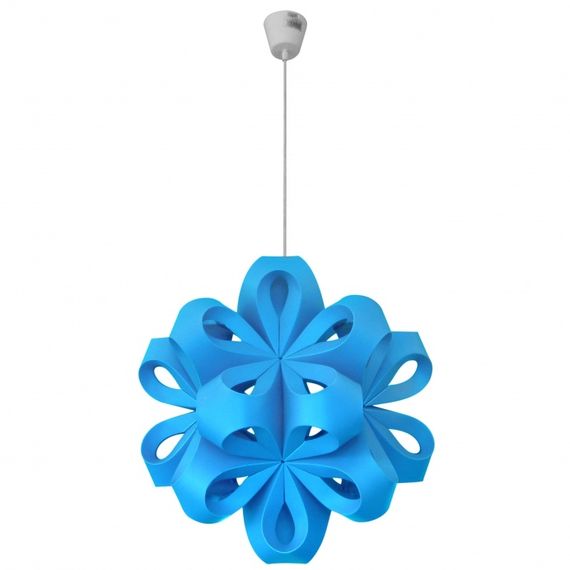 Люстра подвесная в спальню E27 60W WH BL (KL-314S/1)