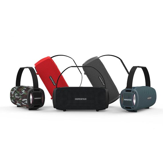 Bluetooth колонка Hopestar H24 Pro-червоний | Зображення 1