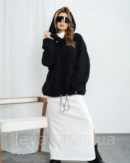Толстовка колір чорний розміри S, L, XL, XXL, 3XL, M FI_008665 | Зображення 3