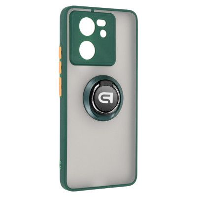 Чехол для мобильного телефона Armorstandart Frosted Matte Ring Xiaomi 13T / 13T Pro Dark Green (ARM72718)