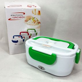 Продуктовый контейнер с подогревом Lunch, Ланч бокс детский, Пищевой контейнер питание от сети KV-14