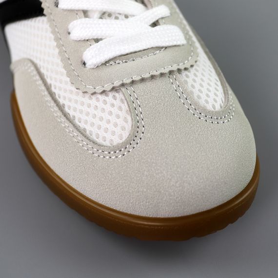 Кеди жіночі 591418 Білі сірі 36 37 38 39 40 41 | Зображення 3