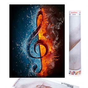 Набір алмазної мозаїки (вишивки) Cornix Art 40 x 30 см AY12