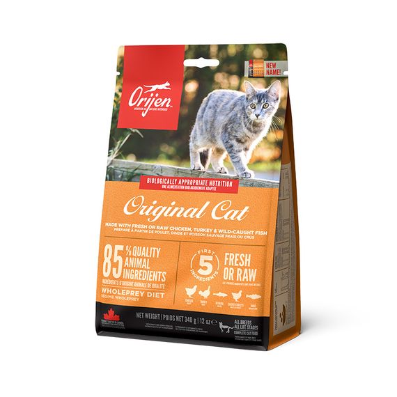 Корм Orijen Original Cat сухой с птицей и рыбой для котов всех возрастов 0.34 кг