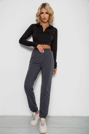 Спортивные штаны женские, цвет серый, 238R345 | Зображення 1