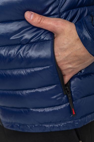 Куртка чоловіча демісезонна, колір синій, 214R06 | Зображення 4