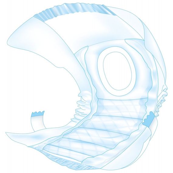 Підгузки Trixie для собак поліестер розмір M 32-48 см 12 шт | Зображення 1
