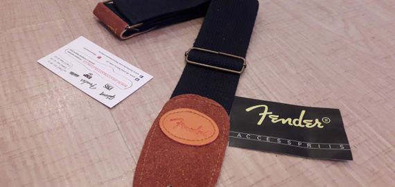 Ремень Fender для акустической гитары темно-синий ремінь | Зображення 2