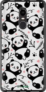 Чохол на Xiaomi Redmi Note 4X Панди "4318u-951-2448"