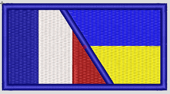 Шеврон Франція Україна