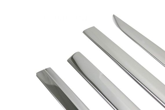 Молдинг дверний OmsaLine для AllSpace (4 шт, нерж) для Volkswagen Tiguan 2016↗ | Зображення 3