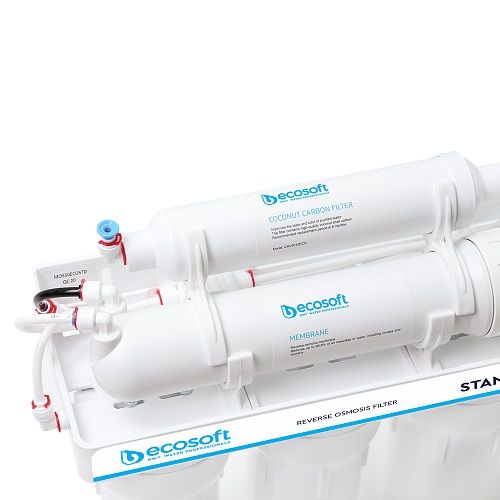 Фильтр обратного осмоса Ecosoft Standard 5-50 (1 уголь.картридж, простой кран, 50 галл/сутки) (MO550ECOSTD) | Зображення 3