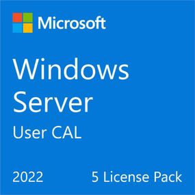Примірник програмного забезпечення Програмне забезпечення Microsoft Windows Server 2022 CAL 5 User рос, ОЕМ без носія (R18-06475)