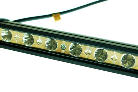 Светодиодная фара AllLight E-18W однорядная 6chip OSRAM 3535 spot 9-30V | Зображення 4