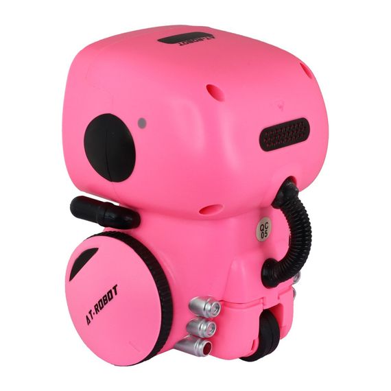 Детская игрушка "Интерактивный робот" AT001-04-UKR розовый, с голосовым управлением | Зображення 4
