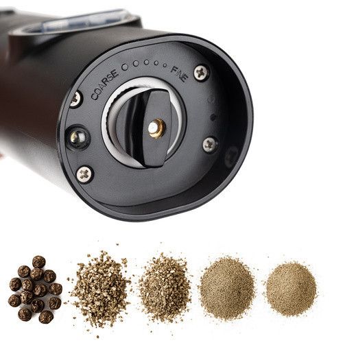 Набор электрических мельниц RUHHY для соли и перца — Чёрный | Зображення 6