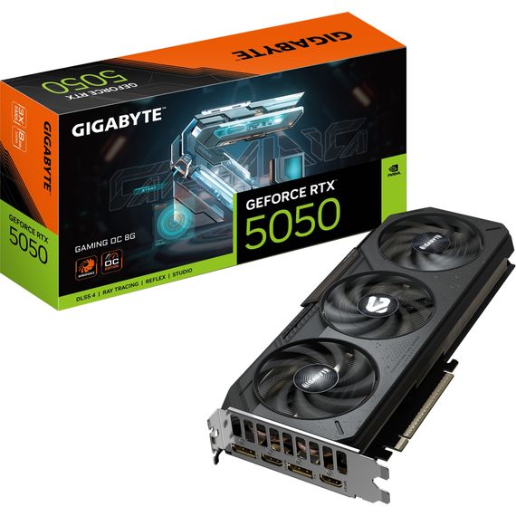 Відеокарта GIGABYTE GeForce RTX5050 8Gb GAMING OC (GV-N5050GAMING OC-8GD) | Зображення 9