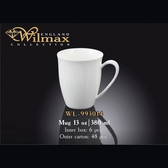 Кухоль порцеляновий Wilmax (Вілмакс) 380 мл (WL-993014) | Зображення 1