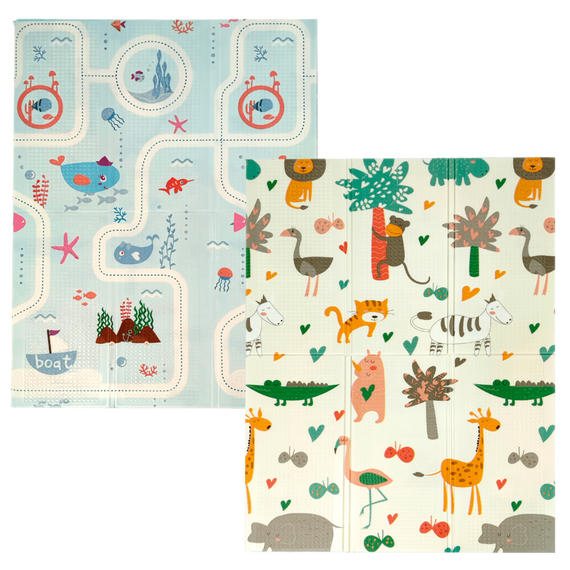 Розвиваючий термокилимок дитячий "Африка | Океан" 200х150х1см (247) SW-00000165