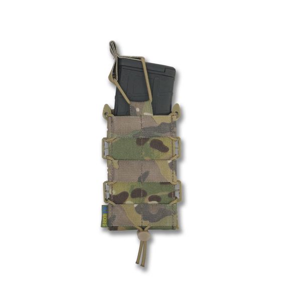 Жесткий усиленный тактический подсумок Kiborg GU Single Mag Pouch Multicam | Зображення 1
