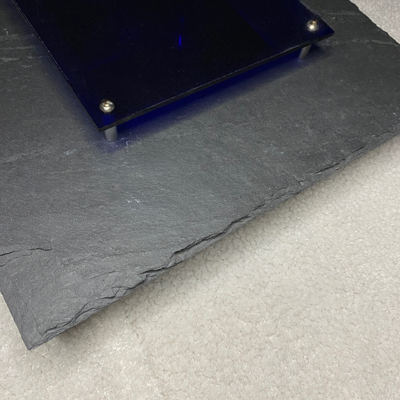 Світильник настінний Paulmann NATURA Fantasia 30×30 см дизайнерський з натурального каменю сланець з мікроблиском, E14, 40W | Зображення 4