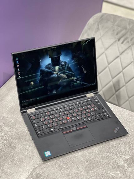 Ультрабук Lenovo ThinkPad X380 Yoga / 13.3" (1920x1080) IPS Touch / Intel Core i5-8250U (4 (8) ядра по 1.6 - 3.4 GHz) / 8 GB DDR4 / 120 GB SSD / Intel UHD Graphics 620 / WebCam б/у | Зображення 3