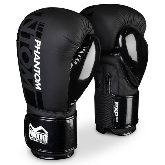 Боксерські рукавиці Phantom APEX Speed Black 16 унцій
