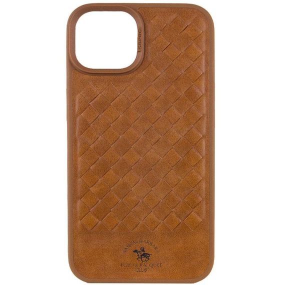 Шкіряний чохол Polo Santa Barbara для Apple iPhone 14 Plus (6.7") Brown