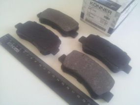 Колодки передні гальмівні Jaggi/QQ-6/Kimo, Konner (KPF-1723) (S21-3501080)