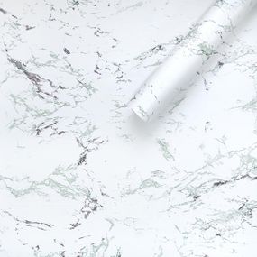 Самоклеюча плівка зелено-червоний мармур 0,45х10м SW-00001272