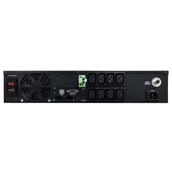 Пристрій безперебійного живлення SRТ-1500A LCD Powercom | Зображення 2