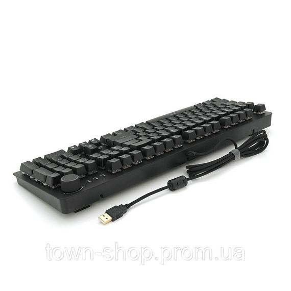 Клавиатура USB Fantech MK853V2, длина кабеля 135см, (Eng), Black, 104к, Q10 | Зображення 1
