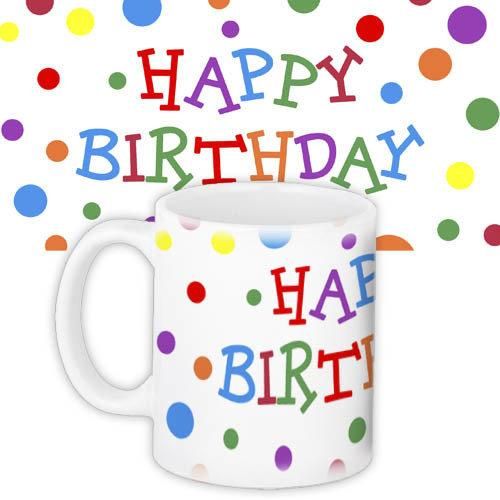 Кружка с принтом Happy birthday 330 мл (KR_18M008)