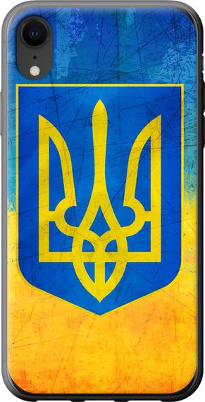 Чехол на iPhone XR Герб Украины "2036u-1560-17620"