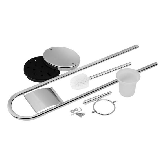 Ёршик Lidz Oreo 0507 напольный (матовое стекло) LDORE0507CRM32480 Chrome | Зображення 3