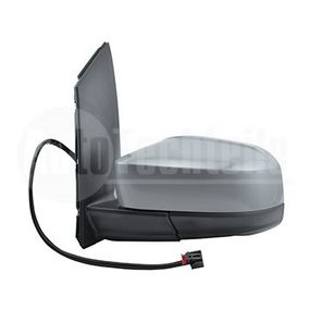 Зеркало левое (эл. с подогревом) VW Caddy 15-20 (7 Pin (под покраску), AutoTechteile, 385 7081, 9243877