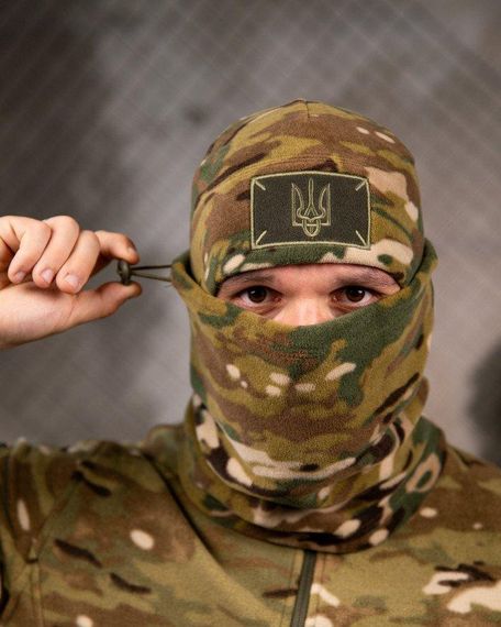 Комплект шапка баф intelligence мультикам ВТ7957 | Зображення 1