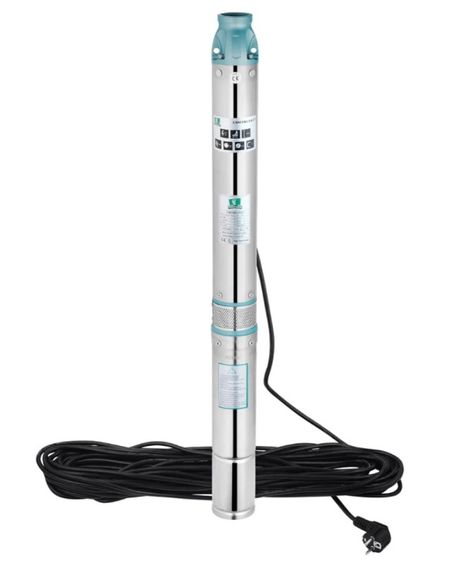 Насос глибинний відцентрований багатоступінчатий Pumpman 3.5КСЕМ3-8-0,37 кВт Hmax 46 м Qmax 5,4 куб.м 370 Вт (CV032263)
