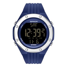 Часы Sanda 6093 Blue-Silver