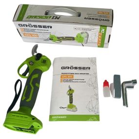 Аккумуляторный секатор Grosser GPS 300 каркас
