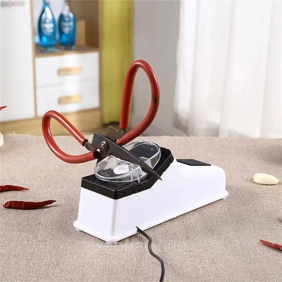 Электрическая точилка для ножей 4 в 1 от USB • Универсальная стругачка для ножей, ножниц и отвёрток | Зображення 4